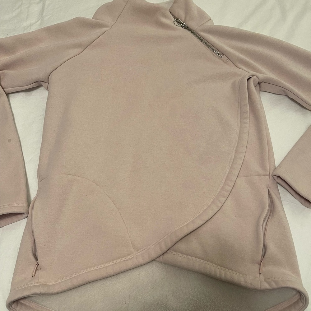 Athleta Cozy Karma Asym Pullover